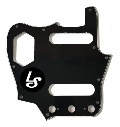 Living-Stones Pickguard Jaguar Black - White Left-Handed 1