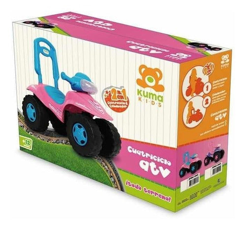 Toys Palace ATV Quad Bike Pink Walker Andarin by Unibike 1