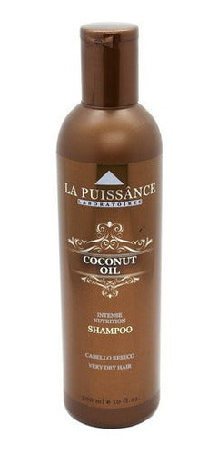 La Puissance Coconut Oil Shampoo Conditioner Mask Kit 2
