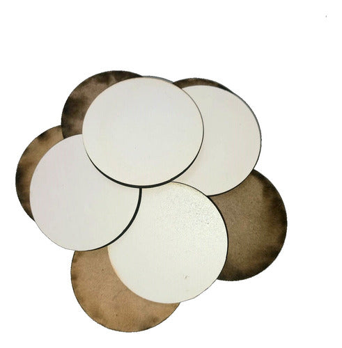 Fibroplus 100 Circles White Diameter 55 Mm Thickness 3 Mm 0