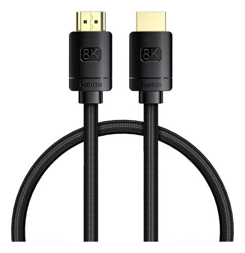 Baseus Hdmi Cable 2.1 8K 60Hz 1.5M High Resolution 0