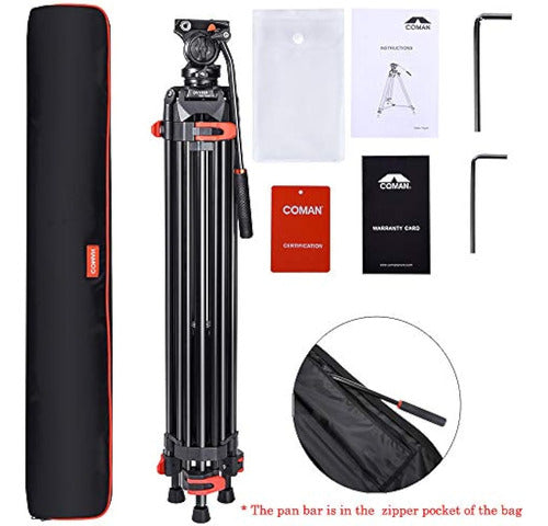 Generic Professional Heavy-Duty Video Tripod 5