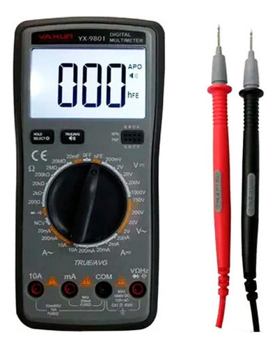 Yaxun Digital Multimeter Tester YX-9801 True RMS 0