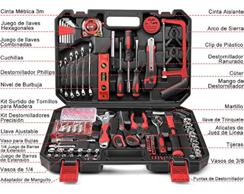 Sundpey Kit De Herramientas Para El Hogar, 257 1