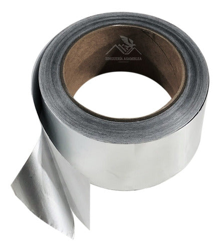 Zingueria Asamblea Pure Aluminum Adhesive Tape 48mm x 50m for Ducts 0