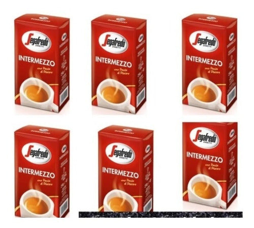 Segafredo Zanetti Intermezzo Ground Coffee 6 X 250g 0