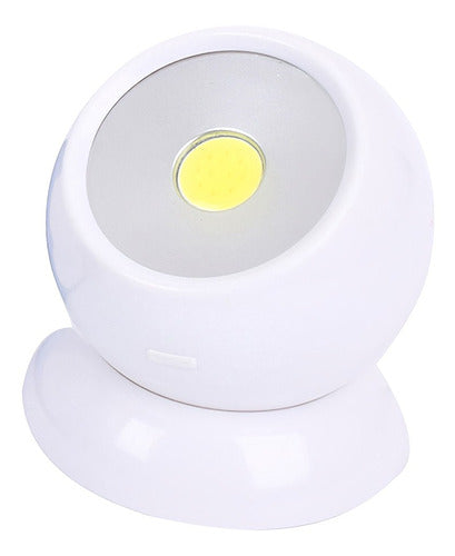 TOPTECNOUY LED Sphere 360 Light with Magnetic Key for Kitchen Cabinets & More 0