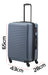 Medium Mila Crossover ABS 24-Inch Hardside Suitcase 8