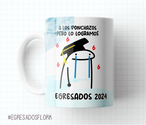 Plantillas Tazas Flork Egresados Sublimar Graduación #12 7