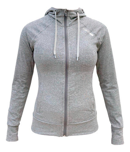 Oslo Campera Frisada Termica Deportiva Dama Running Marsala 0