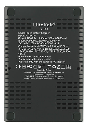 LiitoKala Lii-600 + Car Intelligent Charger 2