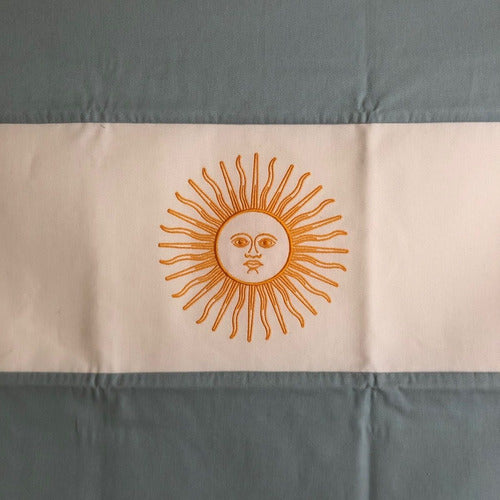 Standard Flags Co. Argentina Sol Bordado Flag *70x120cm* 100% Cotton * Deco 2