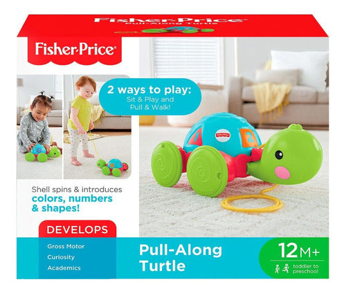 Fisher-Price Activity Turtle Educational Toy for Babies 1