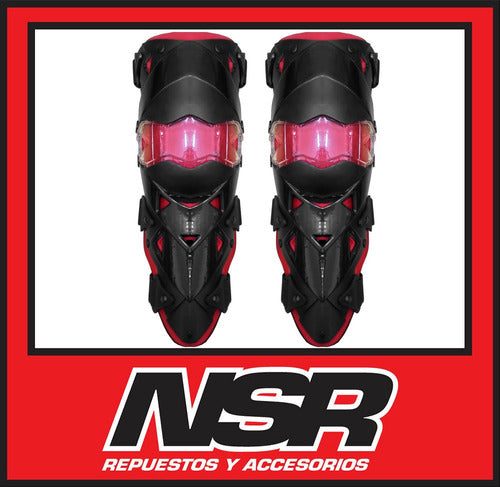 Premium BMX DH Method Ski Snowboard Skate Knee Pads NSR 3