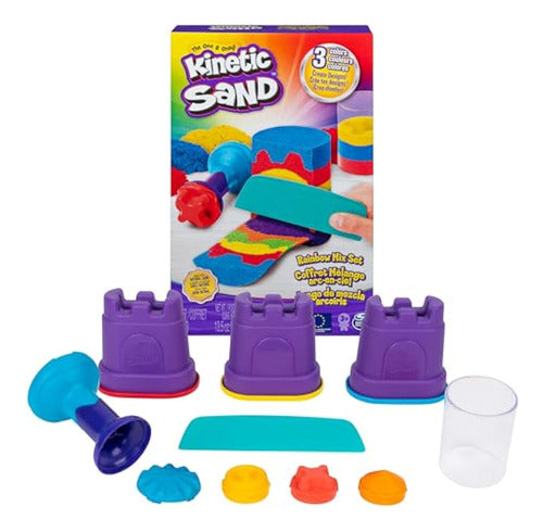 Kinetic Sand Rainbow Mix Set 0