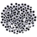 Febsnow 200 Pieces Wiggle Eyes, Googly Eyes Self Adhesive 8mm 0