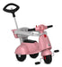 Triciclo De Passeio Banderetta Rosa Com Pedal Bandeirante 0