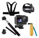 Kit P Gopro Hero 12 11 10 Black Peito Bastão Estanque Selfie 0