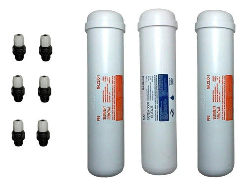 Dis-Tec Triple Water Purification Filter Dispenser + Installation Kit 0