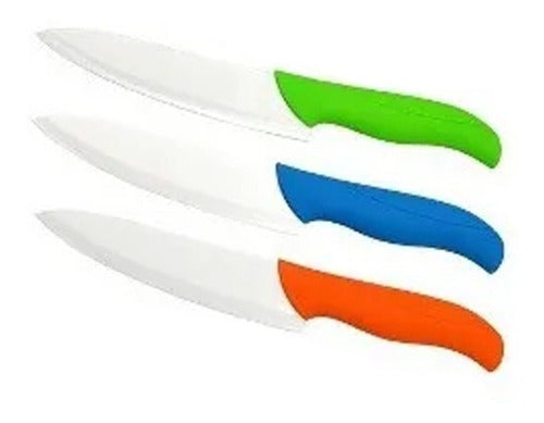 Ceramic Knife Cuchillo Ceramica Mango Antideslizante Frutas Verduras 6