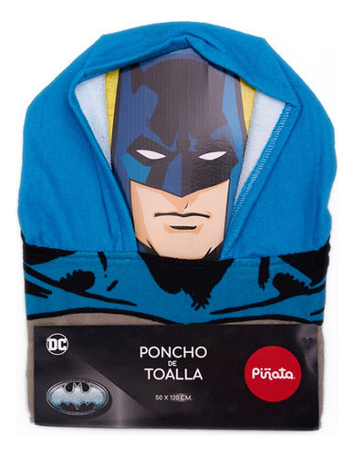 Piñata Poncho Microfibra Piñata Batman 4