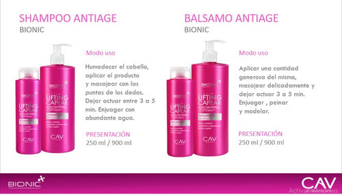 CAV Bionic Antiage Lifting Capilar Balm 900 ML 1