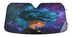 Parasol Para Auto Plegable Reflectivo Mujer Galaxia 140x70cm 0