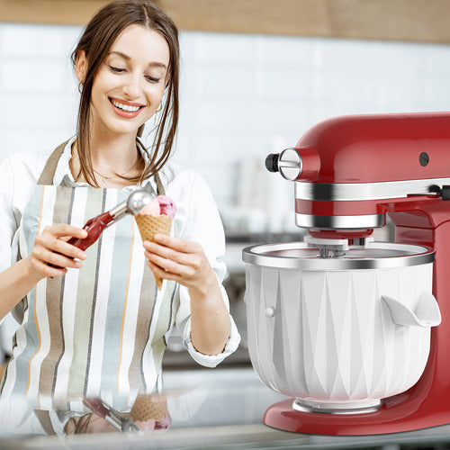 Acessório Para Máquina De Sorvete Innomoon Para Kitchenaid 4 6