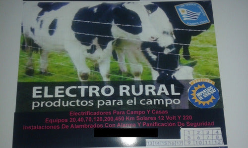 Electro Rural Electrificador Pastor Solar 1