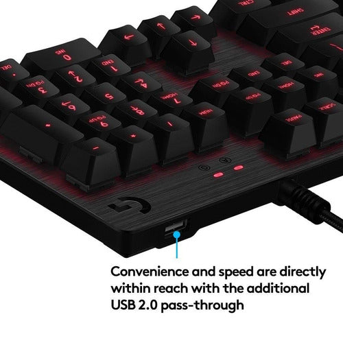 Logitech G413 Backlit Mechanical Gaming Keyboard With Usb P 5