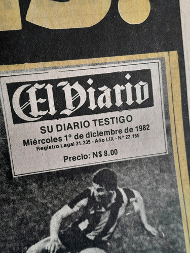 Peñarol Campeón De América 1982 El Diario 3