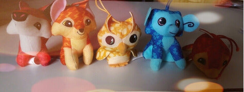 Animal Jam Coleccion Mcdonalds Mini Peluches Cada Una! 1