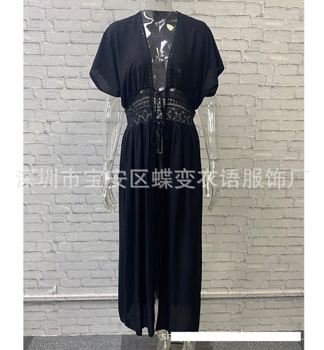 Fashionable Imported Long Beach Robe Dress Art 191204 9
