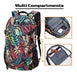 Venture Pal 40 L For Hiking, Trekking - A4 Black Leaf 2