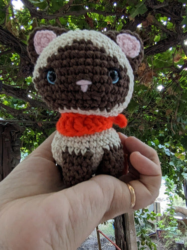 Amigurumi Kitty Attachment Doll 12cm 6