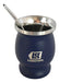 Mate with Stainless Steel Straw 300 ml Lusqtoff Blue 0