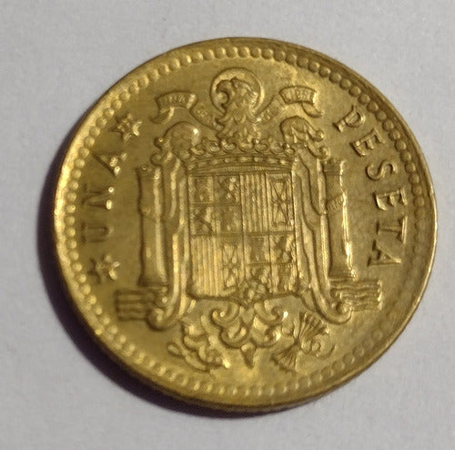 Moneda De España Año 1975 De Una Peseta 1