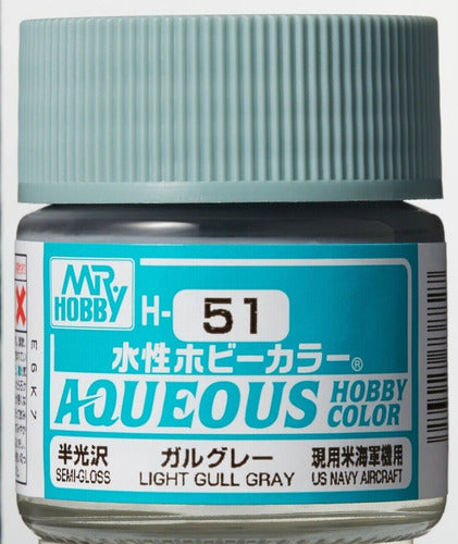 Mr Hobby Aqueous Color H51 Light Gull Gray 0