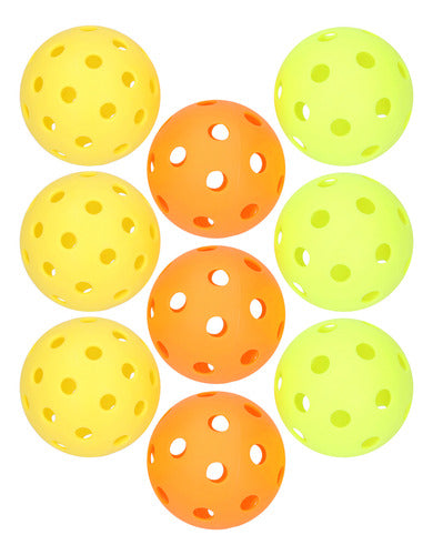 Bolas De Picles De Cores Brilhantes 40/26 Buracos Pickleball 7