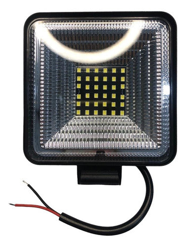 Lux Led Auxiliary High and Low Beam 36 LED 4x4 Motorcycle Car 108W 1
