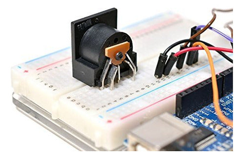 Adafruit Breadboard-friendly Midi Jack (5-pin Din) [ada1134 3