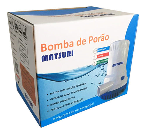 Bomba De Porão 1500 Gph - 12 V Matsuri 2