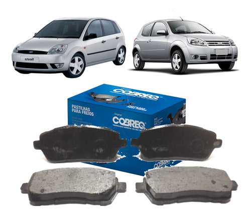 Cobreq Front Brake Pad Fiesta Ka 2002 - 2007 0