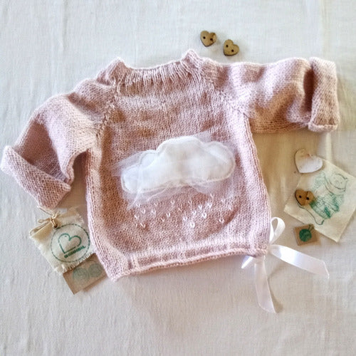 Beibisil Knitted Sweater Cloud Baby - Infant 1