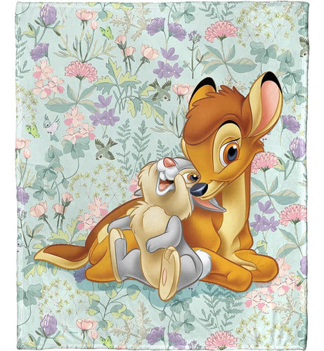 Northwest Disney's Bambi 80th Celebration Silk Touch Throw B 0