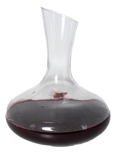 Decantador Vino 1500 Ml Aireador Oxigenador Decanter Vidrio 0