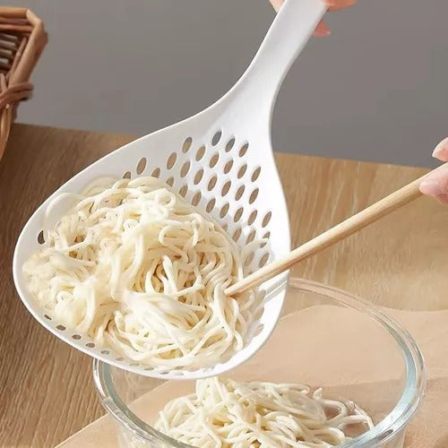 BH BAZAR Nylon Colander Spoon for Pasta and Rice 1