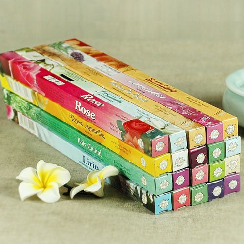 Flute Sahumerios India Box of 200 Assorted Incense Sticks 3