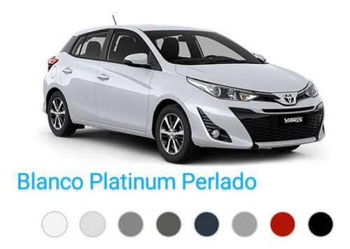 L'Rock Color De Retoque Toyota Blanco Platinum Perl Yaris 3