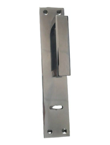 Aluminum Straight Handle Rialpa Black Polished White Door Handle 8